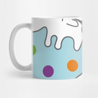 Colored Baby Unicorn Pattern Seamless Mug